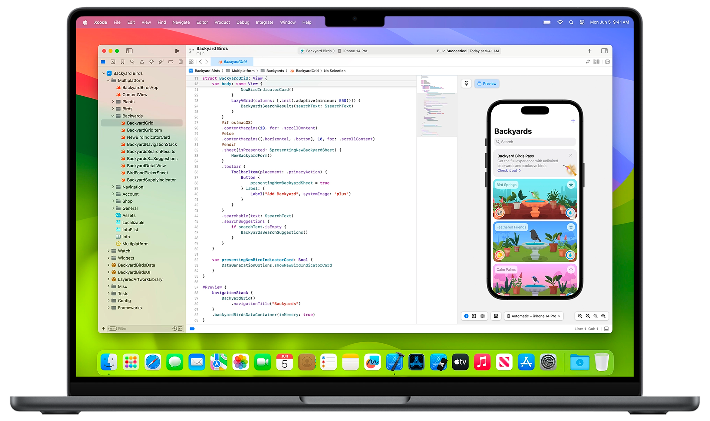 App screenshot